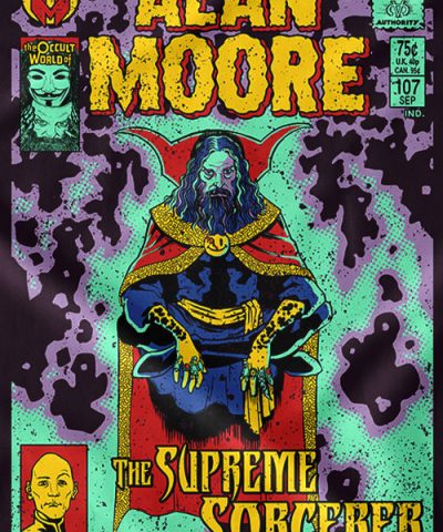 Alternative view of ALAN MOORE