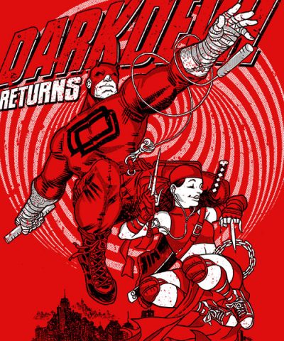 Alternative view of DARKDEVIL RETURNS