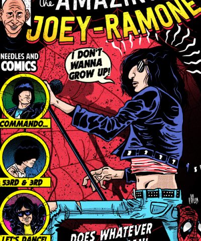 Alternative view of SPIDER RAMONE