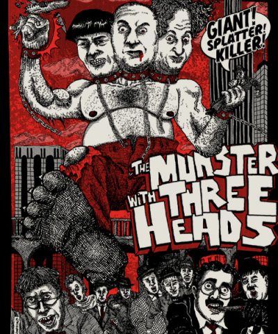 Alternative view of 3 HEAD MUNSTER