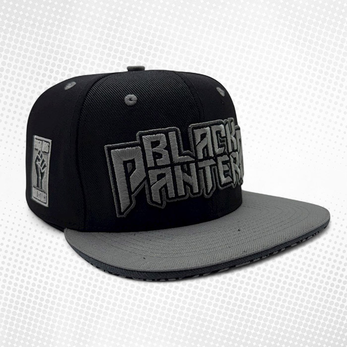 BONÉ • BLACK PANTERA - ABA RETA - Imagem 2