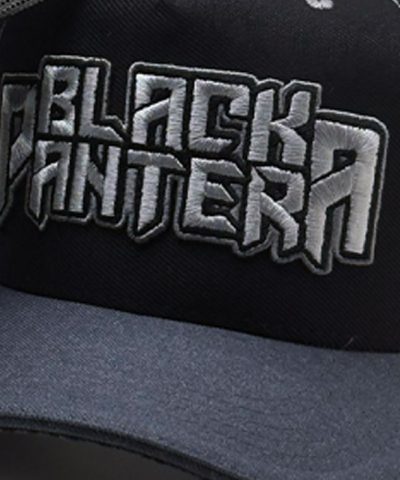 BONÉ • BLACK PANTERA - ABA CURVA TRUCKER