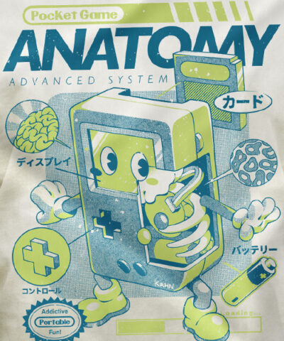 Alternative view of POCKET GAME ANATOMY
